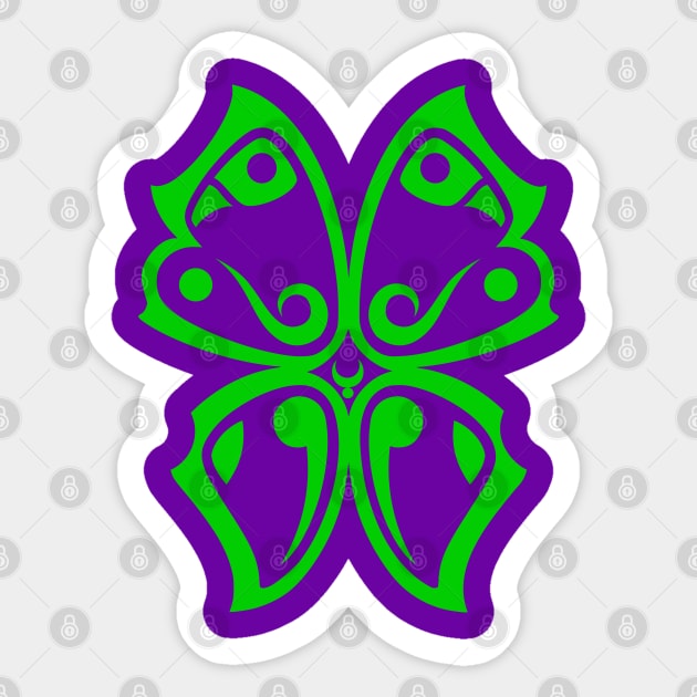 butterfly Sticker by moonmorph